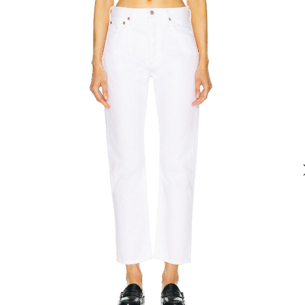 Agolde Parker Jean Milkshake (White)